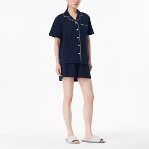 여 코튼 블렌디드 3부 파자마 세트 (3 colors)