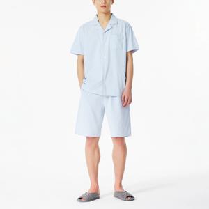 남 코튼 블렌디드 5부 파자마 세트 (3 colors)