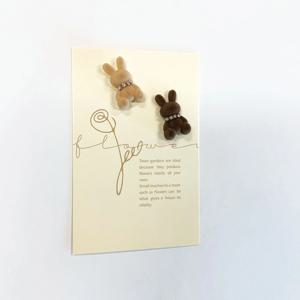 목걸이 토끼 자석 3P SET 냉장고자석 마그네틱