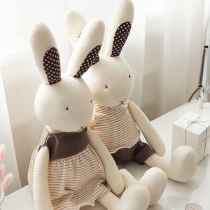 모던 토끼 인형(남,여) 순면인형 귀여운 동물인형 애착인형