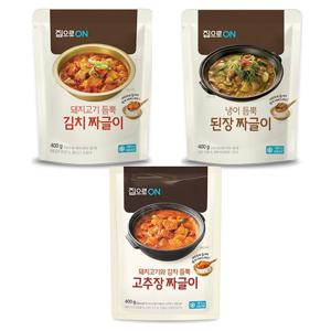 짜글이(김치/된장/고추장) 3종 8+1개