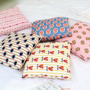 와쿠와쿠 귀여운 캐릭터 동물 애니멀 방석커버 7size, 5type