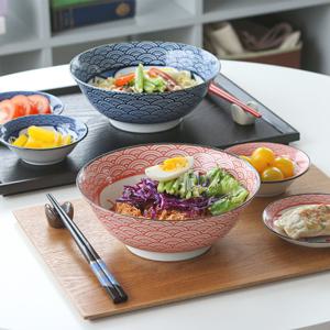 일본 일식 고양이 그릇 앞접시 찬기 면기 3종 라멘 덮밥 면요리