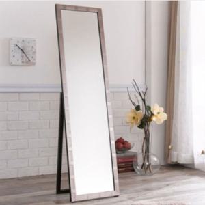 메탈 골드 원장실 키큰 스탠드 전면거울 (42x150cm 3색)