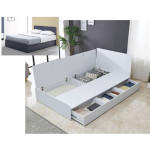 좌우변경 서랍장 튼튼LPM 월셋방 2인용 침대프레임