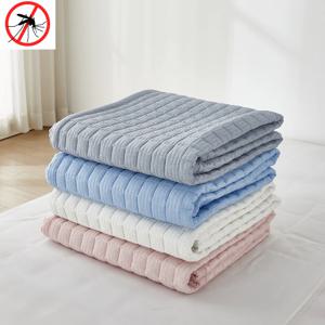 모기퇴치 쿨 햄프 논슬립 여름침대패드 SS/Q  4COLOR