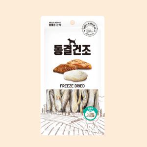 강아지트릿 동결건조간식 열빙어 60g