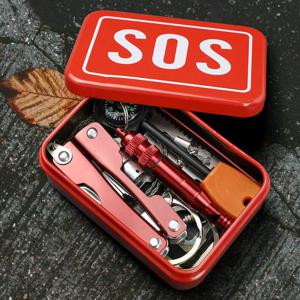 휴대용 SOS 생존박스 서바이벌 키트