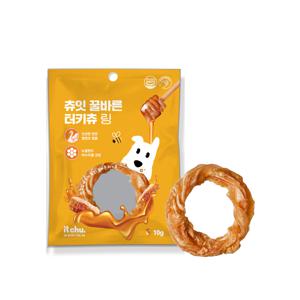 잇츄 츄잇 꿀바른 터키츄 링 10g 강아지 수제 간식