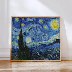 빈센트 반 고흐 인테리어 명화 그림 액자 / 별이 빛나는 밤