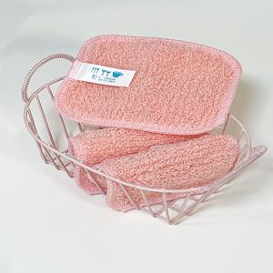 핑크 아크릴 설거지 수세미 주방 소품 일본산