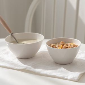 라피네 공기 대접 2인 세트 4P (공기 2P+대접 2P)