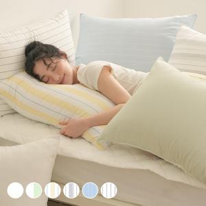 60수 면아사x스노우시어서커 리플 베케이션 베개커버 6컬러