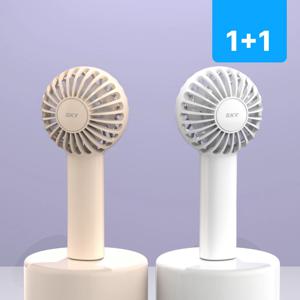[1+1] 휴대용 미니 핸디 손 선풍기+목걸이 스트랩 USB C타입 W10