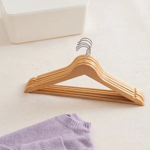 원목 상의용 옷걸이_5P