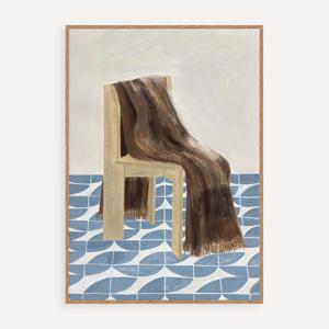 더포스터클럽 Chair with Blanket 이자벨 반데플라스케 아트 프린트