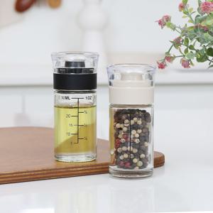 +양념캡 1P 증정 / 캠핑 오일병 양념통 소스 소금 조미료 양념병 50ml 2p 세트