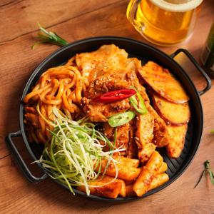허그닭 춘천 든든 닭갈비 고추장맛(냉동) 1kg (3~4인분)