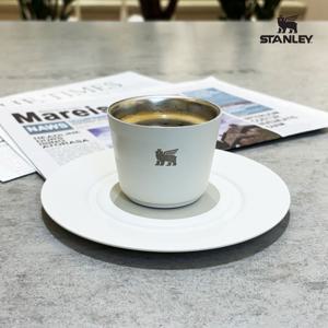 더 데이브레이크 데미타쎄 에스프레소 컵앤소서, 페일스톤, 65ml, 1개