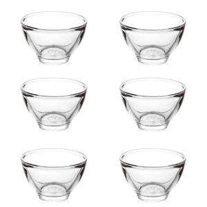 델리 유리 미니볼 소스볼 양념장 그릇 (무지) 75ml 6P