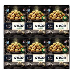 Fryday 눈꽃치퀸 320g*6개 (스노윙치즈/허니버터)