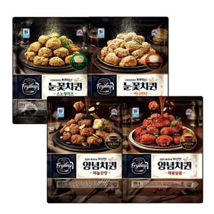 Fryday 치퀸 스노윙치즈320g+허니버터320g+마늘간장380g+매콤달콤380g