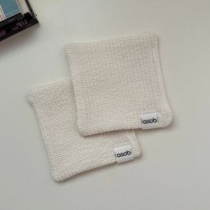 2p 1set 와플허그 컵받침 티코스터
