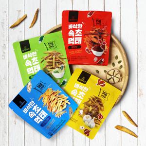 바삭한 속초먹태 4봉 골라잡기 4가지맛(오리지널/청양마요/갈릭/불닭)