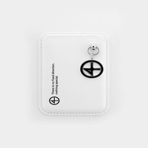 NONE KEYRING MAGSAFE CARD WALLET_WHITE