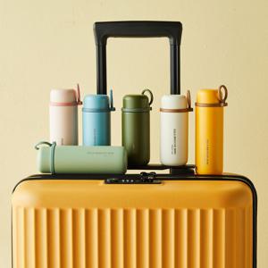 브리오슈 스텐 미니 텀블러 200ml (실리콘고리/보온보냉/커피/아이물병/한약)