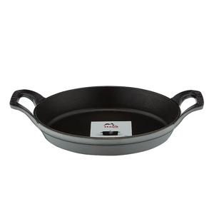 타원형 스태커블 디쉬 24cm 그레이 ST302318