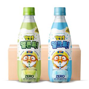 뽀로로 톡 (멜론/밀크) 335ml*24입