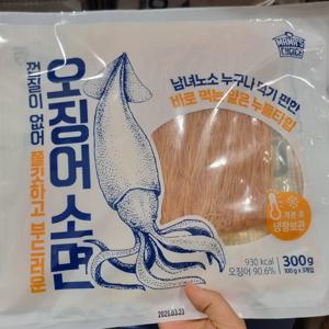 오징어 소면 채 300g 마마스초이스 마른안주 건어포