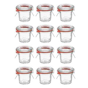 미니몰드35ml(756) 12p 독일 웩 밀폐용기 클립+고무링 세트상품