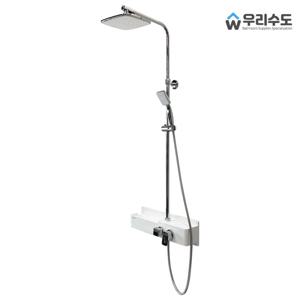 국산 선반형 첼로 해바라기 샤워기 수도꼭지 레인샤워수전 수전용품 교체