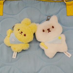 귀여운 토끼 냥이 인형키링 부드러운 고양이 인형 키링 백팩키링 백참 토끼키링 키링인형