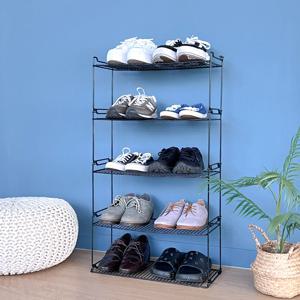 블록 신발정리대L 4개+바닥판