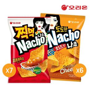 찍먹 나쵸 치폴레마요 84g*6개 + 도도한나쵸 치즈 92g*6개