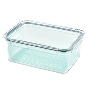브리앙 풀 트라이탄 투명 밀폐용기 반찬통 3500ml(+채반) 단품