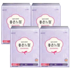 좋은느낌 오리지널 슬림 중형 36P X 4팩