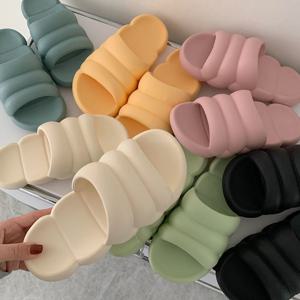 구름슬리퍼 층간소음 마카롱 실내화 뚱카롱 거실화 6color