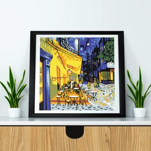 명화그리기 고흐 밤의 테라스 20x20cm