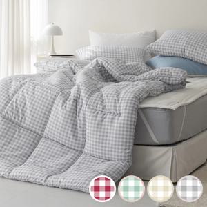 보네르체크 먼지없는 차렵이불(S/Q) 4colors
