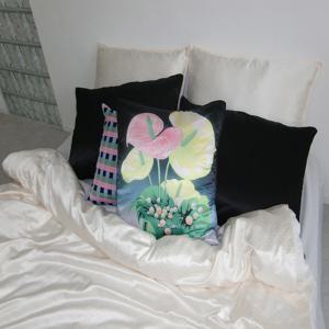 Anthurium cushion cover 안스리움 쿠션커버