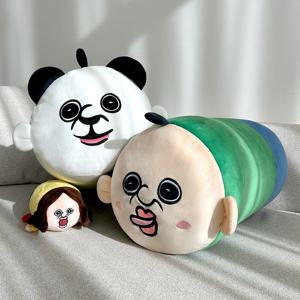 빵빵이 판다 뚱원통쿠션 2중 택1 캐릭터 굿즈 모찌 인형 생일 기념일 집들이 선물 추천