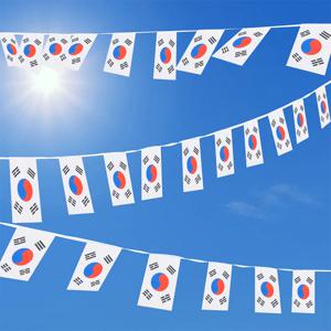 태극기 만국기 15m 50장 국기 배너 가랜드