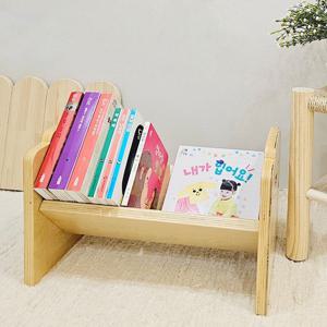 자작나무 유아 책장 우드 우리 아이 요리조리 구름 책꽂이