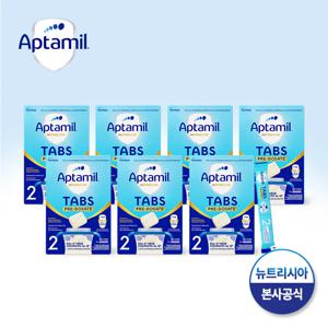 [해외] 압타밀 이지탭스 2단계 EASY TABS 간편분유 (21스틱) x 7박스