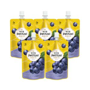 쁘띠첼 포도 워터젤리 130ml*5개