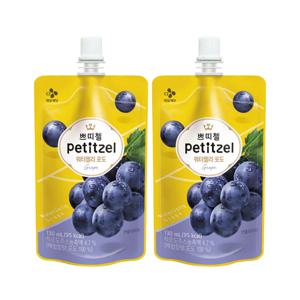 쁘띠첼 포도 워터젤리 130ml*2개